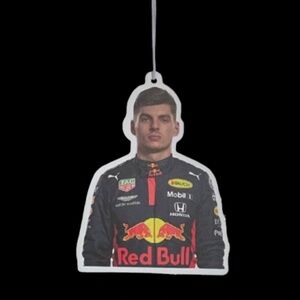 Max Verstappen F1 Custom Car Air Freshener | Fresh Aura Merch | New Car Scent